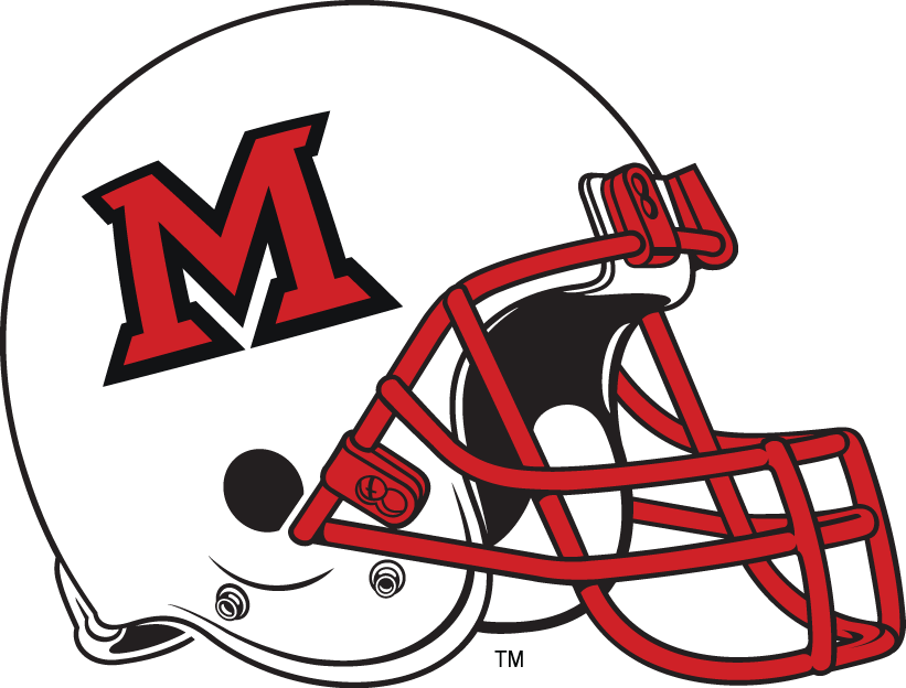 Miami (Ohio) Redhawks 1997-Pres Helmet Logo diy DTF decal sticker